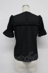 画像2: MILK / LILYブラウス  黒 T-26-03-07-040-ML-BL-SA-ZT638 (2)