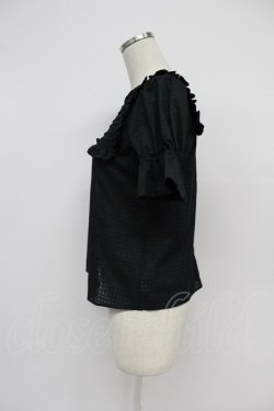 画像5: MILK / LILYブラウス  黒 T-26-03-07-040-ML-BL-SA-ZT