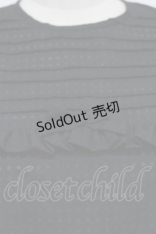 画像6: MILK / LILYブラウス  黒 T-26-03-07-040-ML-BL-SA-ZT638 (6)