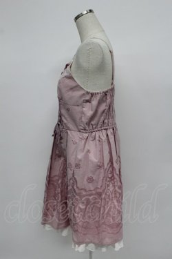 画像3: axes femme / オパール花パネルフレアーワンピース  ピンク T-26-03-07-046-AX-SK-SA-ZT