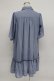 画像2: axes femme / シアーチェックチュニックワンピース  ブルー T-26-03-07-047-AX-OP-SA-ZT (2)