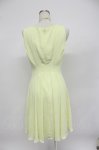 画像2: axes femme / タックデザインフレアドレス M イエロー T-26-03-07-048-AX-OP-SA-ZT638 (2)