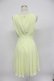画像2: axes femme / タックデザインフレアドレス M イエロー T-26-03-07-048-AX-OP-SA-ZT (2)