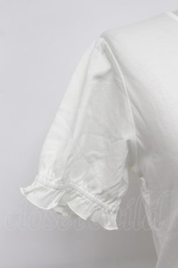 画像5: PINK HOUSE / ロゴ半袖カットソー  白Ｘ赤 T-26-03-07-004-LO-TO-SA-ZT