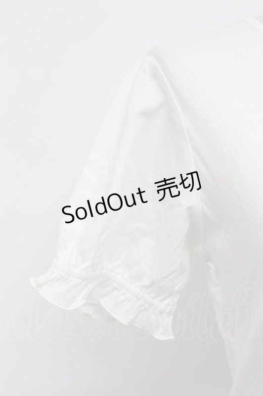 画像5: PINK HOUSE / ロゴ半袖カットソー  白Ｘ赤 T-26-03-07-004-LO-TO-SA-ZT638 (5)