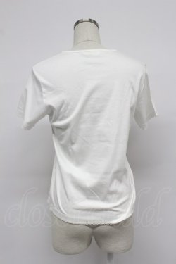 画像2: PINK HOUSE / White Cloverリース＆sleeping rabbitプリントカットソー  白 T-26-03-07-009-LO-TO-SA-ZT