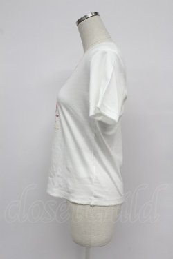 画像3: PINK HOUSE / White Cloverリース＆sleeping rabbitプリントカットソー  白 T-26-03-07-009-LO-TO-SA-ZT