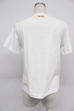 画像2: PINK HOUSE / Pロゴアップリケ付きカットソー  白 T-26-03-07-011-LO-TO-SA-ZT