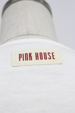 画像3: PINK HOUSE / Pロゴアップリケ付きカットソー  白 T-26-03-07-011-LO-TO-SA-ZT