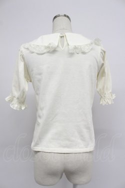 画像2: m petit by misako / 丸襟プルオーバー S アイボリー T-26-03-07-014-0-TO-SA-ZT