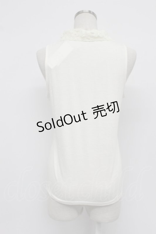 画像2: axes femme / 襟付きタンク M キナリ T-26-03-07-002-AX-TO-SA-ZT638 (2)