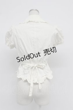 画像2: Innocent World / クルクルレースブラウス  アイボリー T-26-03-07-017-IW-BL-SA-ZT