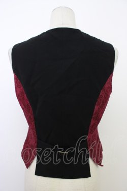 画像2: metamorphose / Dim Lightベスト  ボルドー T-26-03-08-024-ME-TO-SA-ZT