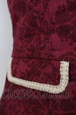 画像3: metamorphose / Dim Lightベスト  ボルドー T-26-03-08-024-ME-TO-SA-ZT