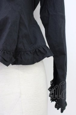 画像3: BABY,THE STARS SHINE BRIGHT / ラウンドローズレース長袖ブラウス  黒　 T-26-03-08-030-BA-BL-SA-ZT