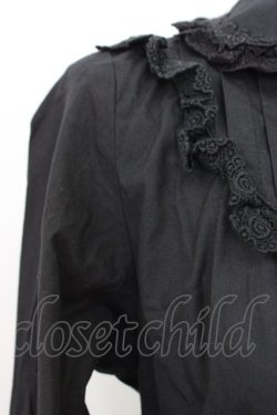 画像4: BABY,THE STARS SHINE BRIGHT / ラウンドローズレース長袖ブラウス  黒　 T-26-03-08-030-BA-BL-SA-ZT