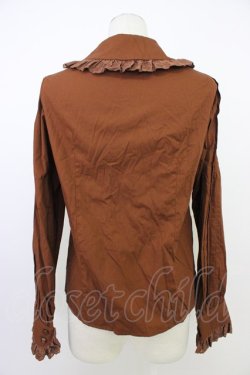 画像2: Angelic Pretty / Crownレースブラウス  ブラウン T-26-03-08-031-AP-BL-SA-ZT