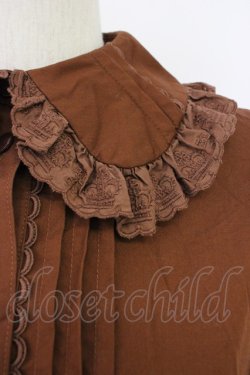 画像3: Angelic Pretty / Crownレースブラウス  ブラウン T-26-03-08-031-AP-BL-SA-ZT