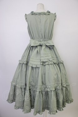 画像2: Chalmiere / フリルロングジャンスカ M グリーン T-26-03-08-034-0-OP-SA-ZT