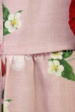 画像3: Chalmiere / チェリーバニー柄ワンピース  ピンク T-26-03-08-035-0-OP-SA-ZT