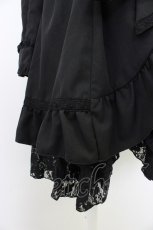 画像3: axes femme / ジレ付きトレンチコート  黒 T-26-03-08-036-AX-CO-SA-ZT641 (3)