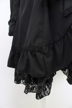 画像3: axes femme / ジレ付きトレンチコート  黒 T-26-03-08-036-AX-CO-SA-ZT