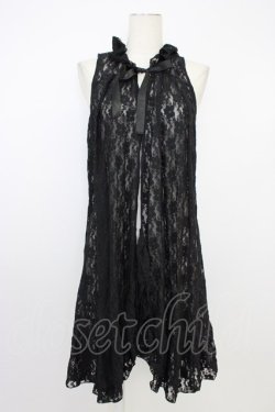 画像6: axes femme / ジレ付きトレンチコート  黒 T-26-03-08-036-AX-CO-SA-ZT