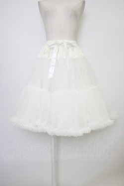 画像1: axes femme / ロマンティックチュチュ  白 T-26-03-08-037-AX-SK-SA-ZT