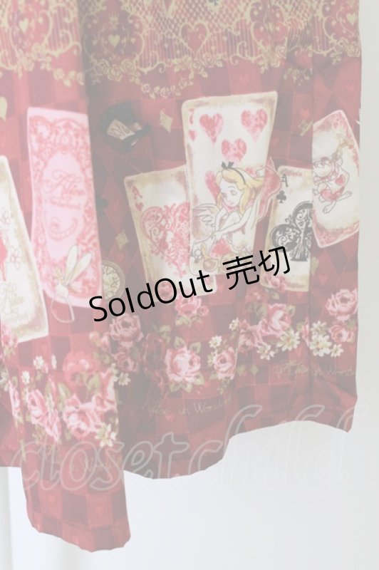 画像3: BABY,THE STARS SHINE BRIGHT / Alice Red&Blackスカート M レッド T-26-03-08-040-BA-SK-SA-ZT641 (3)