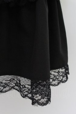 画像4: MA*RS / 編み上げリボンコルセットスカパン  黒 T-26-03-08-043-EL-SK-SA-ZT