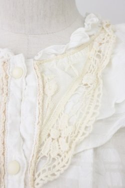 画像4: Ank Rouge / 半袖ブラウス M アイボリー T-26-03-08-005-CA-BL-SA-ZT