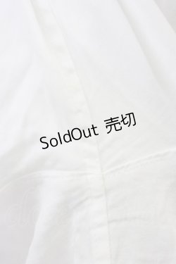 画像4: Jane Marple / リボンタイレース襟長袖ブラウス  白 T-26-03-08-007-JM-BL-SA-ZT