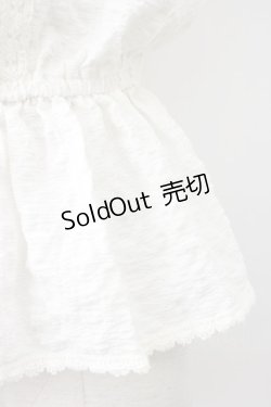 画像4: LIZ LISA / 総レーストップス 1 ホワイト T-26-03-08-001-LO-TO-SA-ZT