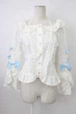 画像1: BABY,THE STARS SHINE BRIGHT / Bonbon Parfumブラウス  白 T-26-03-08-009-BA-BL-SA-ZT640 (1)