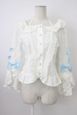 画像1: BABY,THE STARS SHINE BRIGHT / Bonbon Parfumブラウス  白 T-26-03-08-009-BA-BL-SA-ZT