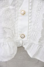 画像4: BABY,THE STARS SHINE BRIGHT / Bonbon Parfumブラウス  白 T-26-03-08-009-BA-BL-SA-ZT640 (4)