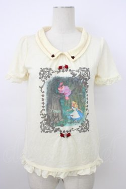 画像1: axes femme / 不思議の国のアリスプルオーバー  アイボリー T-26-03-08-010-AX-TO-SA-ZT