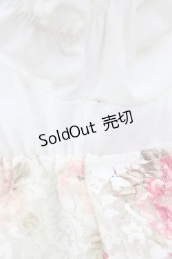 画像3: LIZ LISA / 花柄レースレイヤードチュニック 0 アイボリー×ピンク T-26-03-08-011-LO-TO-SA-ZT