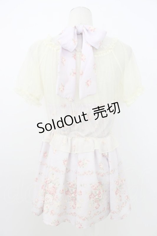 画像2: LIZ LISA / ブーケ柄トップス 0 ラベンダー T-26-03-08-012-LO-TO-SA-ZT640 (2)