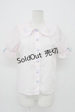 画像1: Lovely Tency / TT*INAエリシシュウBL L ピンク T-26-03-08-017-GO-BL-SA-ZT