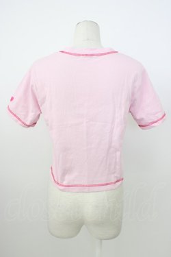 画像2: MILK / MILK SUMMER T  ピンク×ディープピンク T-26-03-08-019-ML-TS-SA-ZT