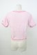 画像2: MILK / MILK SUMMER T  ピンク×ディープピンク T-26-03-08-019-ML-TS-SA-ZT (2)