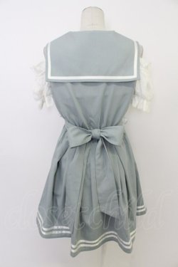 画像2: Secret Honey / オフショルセーラーワンピース  ミントＸ白 T-26-03-11-025-CA-OP-SA-ZT
