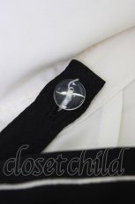 画像3: axes femme / 刺繍リボンセットブラウス  アイボリーＸ黒 T-26-03-11-003-AX-BL-SA-ZT641 (3)