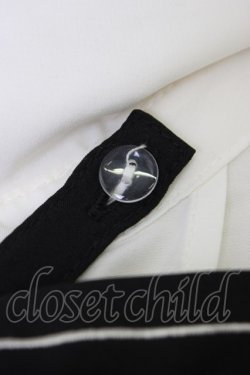 画像3: axes femme / 刺繍リボンセットブラウス  アイボリーＸ黒 T-26-03-11-003-AX-BL-SA-ZT