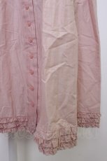 画像4: PINK HOUSE / ピンタックフリルノースリーブワンピース  ピンク T-26-03-11-027-LO-OP-SA-ZT642 (4)