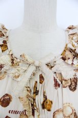 画像3: PINK HOUSE / ビターパンダプリントミディ丈ワンピース  アイボリー T-26-03-11-028-LO-SK-SA-ZT642 (3)