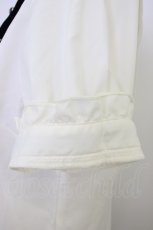 画像4: axes femme / 刺繍リボンセットブラウス  アイボリーＸ黒 T-26-03-11-003-AX-BL-SA-ZT641 (4)