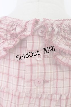 画像3: PINK HOUSE / タータンチェックワンピース  ピンク T-26-03-11-029-LO-OP-SA-ZT