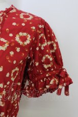 画像3: PINK HOUSE / イチゴリース柄半袖ワンピース  レッド T-26-03-11-030-LO-OP-SA-ZT642 (3)